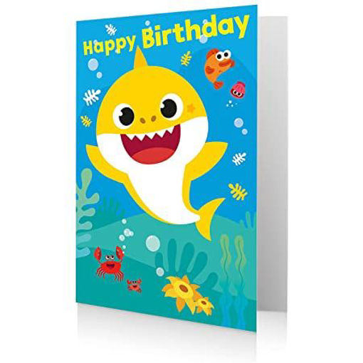 Picture of HAPPY BIRTHDAY BABY SHARK CARD